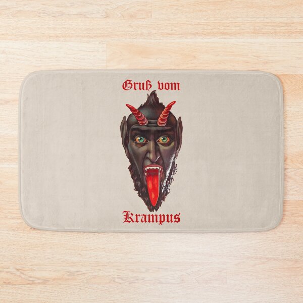 Artikelvorschau, Gruß vom Krampus (auf Sahne) entworfen und verkauft von DotorEaon.