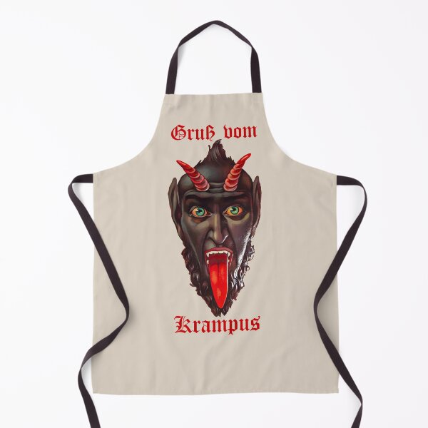 Item preview, Gruß vom Krampus (on cream) designed and sold by DotorEaon.