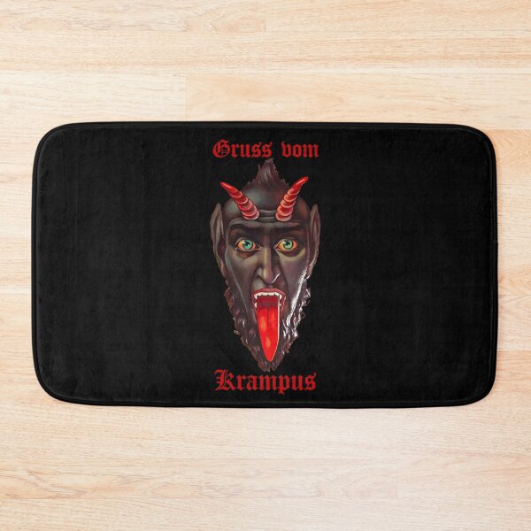 Item preview, Gruss vom Krampus (on black) designed and sold by DotorEaon.