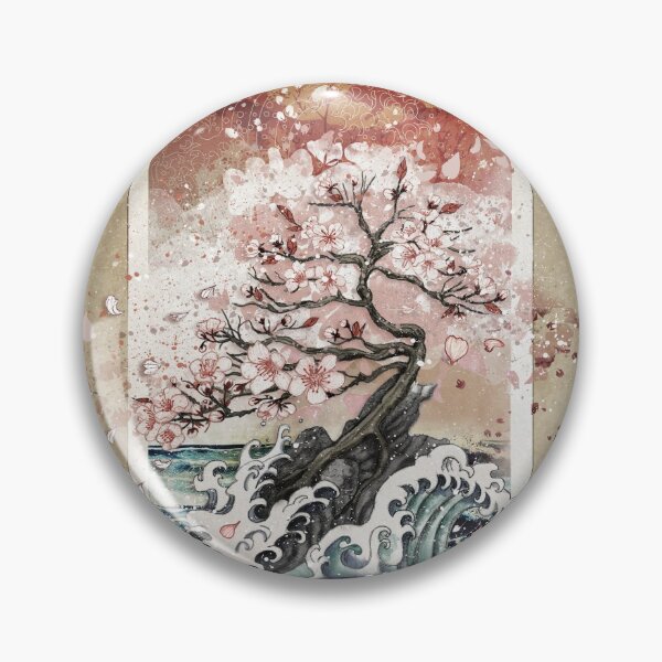 Item preview, Sakura blossom waves designed and sold by marineloup-art.