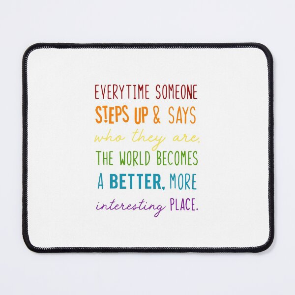 Item preview, Captain Holt LGBTQ+ Quote designed and sold by amhooper.