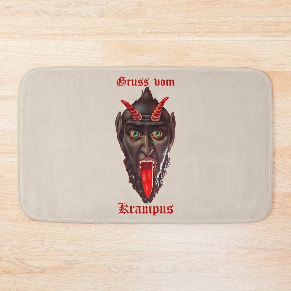 Item preview, Gruss vom Krampus (on cream) designed and sold by DotorEaon.