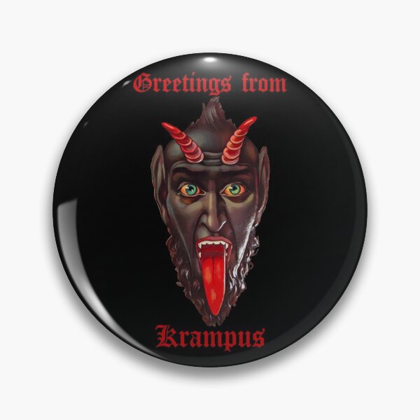 Item preview, Greetings from Krampus (on black) designed and sold by DotorEaon.