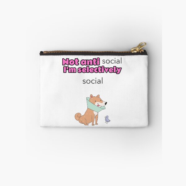 Item preview, Not antisocial I'm selectively social designed and sold by Mechanical-Artt.