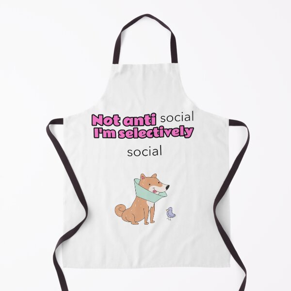 Item preview, Not antisocial I'm selectively social designed and sold by Mechanical-Artt.