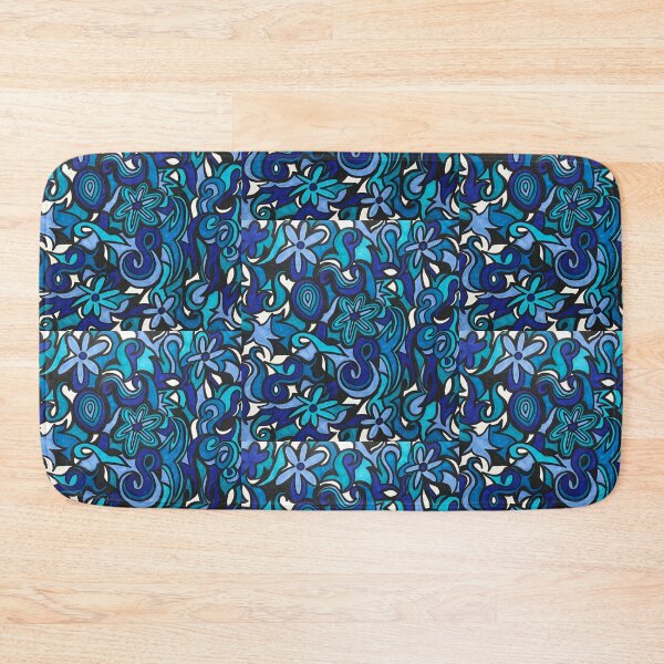 Item preview, Flowery Blue designed and sold by Libmandy.