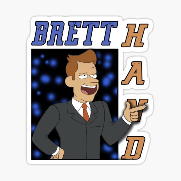 Inside Job Netflix Brett Hand Sticker