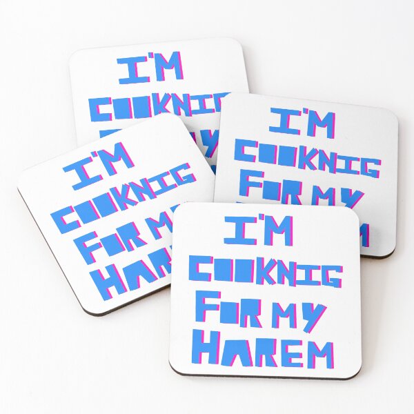 Item preview, Im cooking for my harem 80s text version designed and sold by Aat8530.