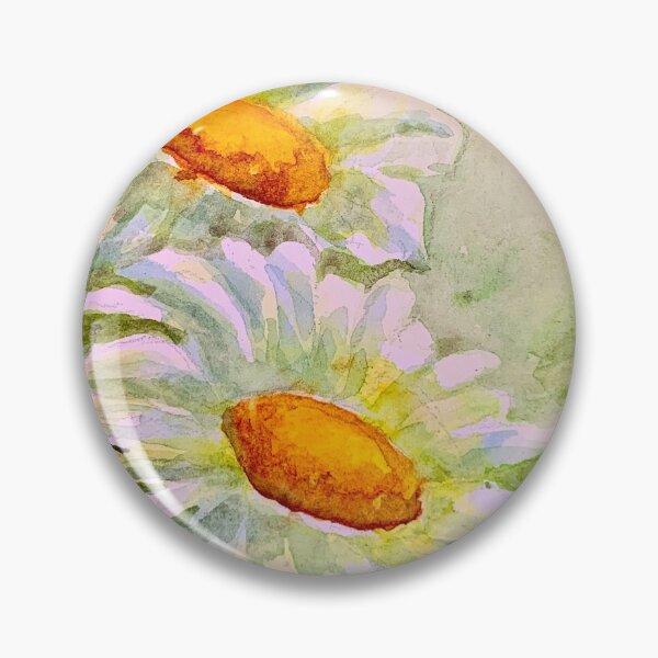 Item preview, Green Daisey watercolor designed and sold by JacquelineJax.