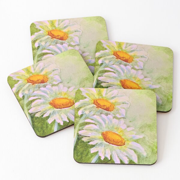 Item preview, Green Daisey watercolor designed and sold by JacquelineJax.