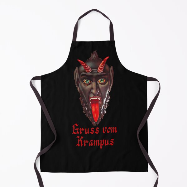 Item preview, Gruss vom Krampus (2) (on black) designed and sold by DotorEaon.