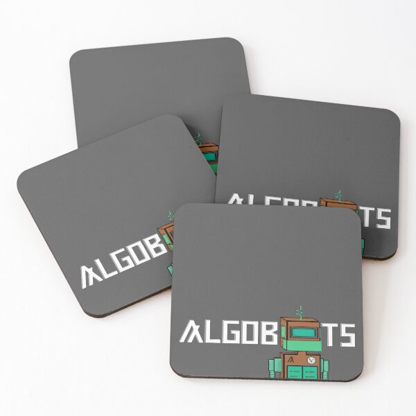Item preview, Algobots, feat. Algobot 59 white logo designed and sold by AlgobotFanClub.