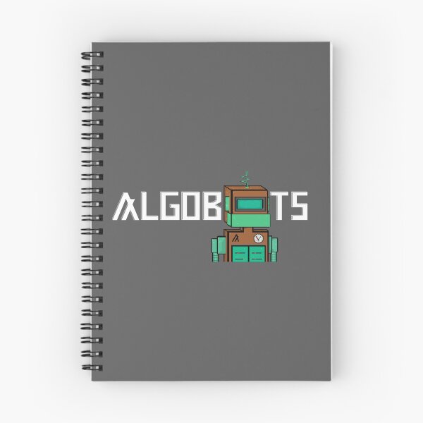 Item preview, Algobots, feat. Algobot 59 white logo designed and sold by AlgobotFanClub.