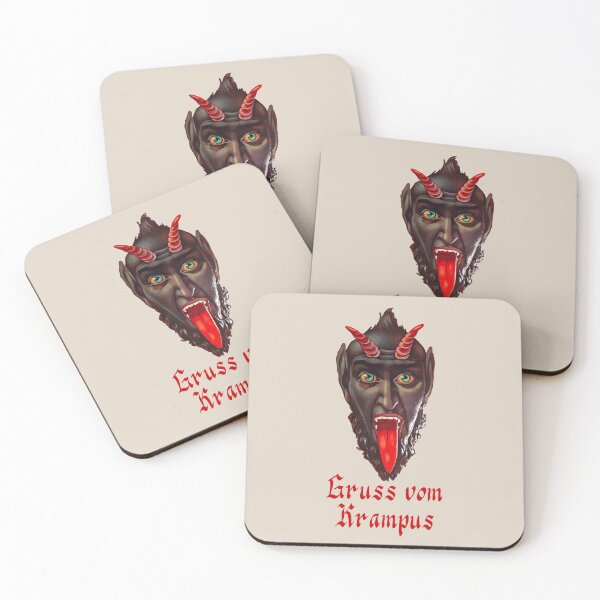 Item preview, Gruss vom Krampus (2) (on cream) designed and sold by DotorEaon.