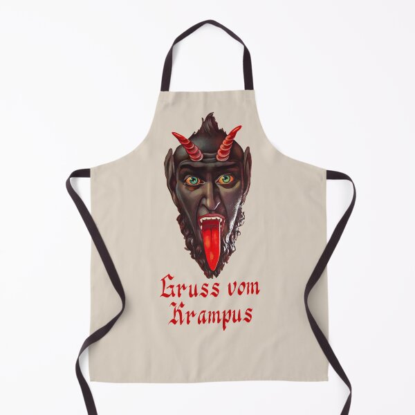 Item preview, Gruss vom Krampus (2) (on cream) designed and sold by DotorEaon.