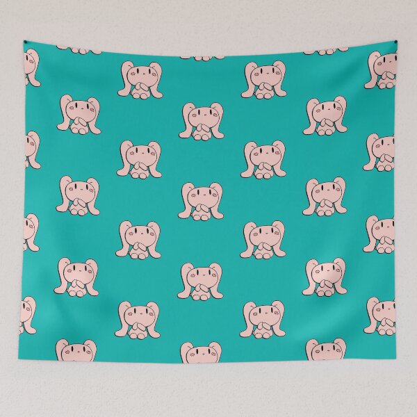 Item preview, Bunniee - Innocent, adorable & pink designed and sold by HuiCreations.