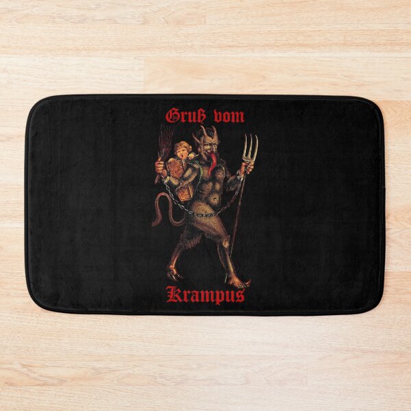Artikelvorschau, Gruß vom Krampus (2) (auf schwarz) entworfen und verkauft von DotorEaon.