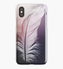Feather in Pastel Tones iPhone Case