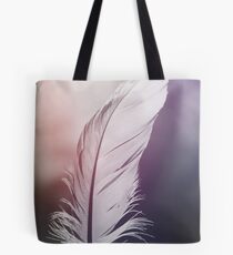 Feder in Pastelltönen Tote Bag
