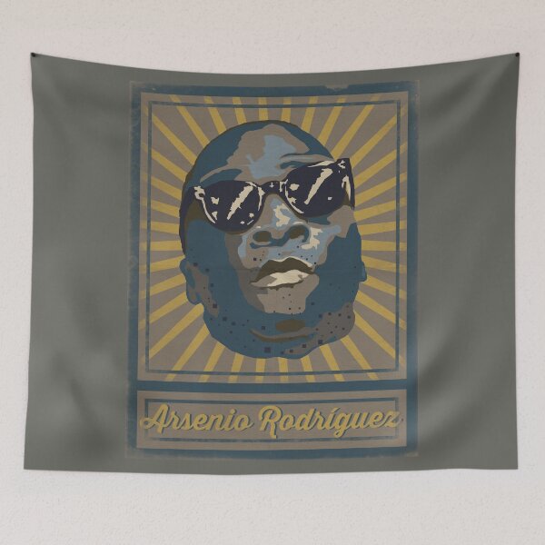 Item preview, Arsenio Rodríguez Poster designed and sold by TropicalHuman.