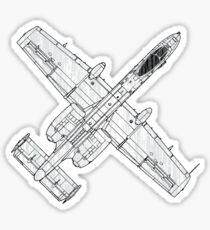 A 10 Thunderbolt Sticker