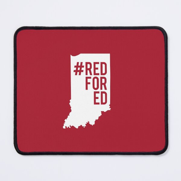 Item preview, Red For Ed Indiana Teacher designed and sold by corbrand.