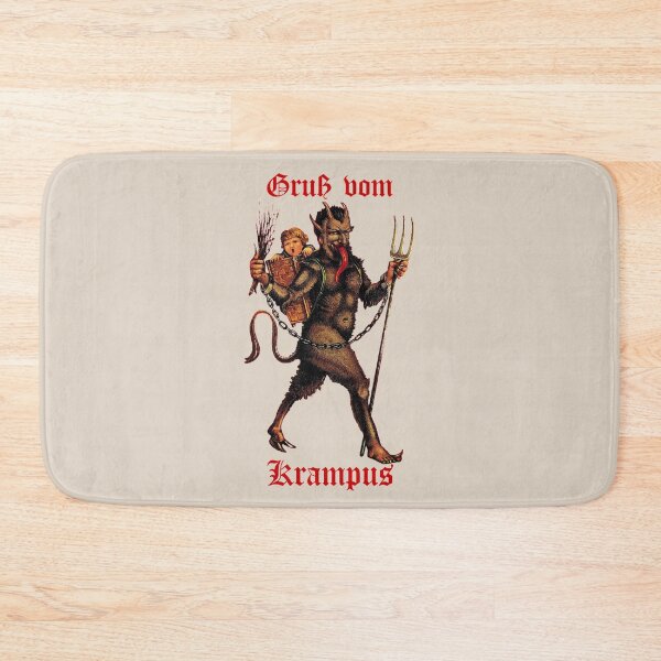 Artikelvorschau, Gruß vom Krampus (2) (auf Sahne) entworfen und verkauft von DotorEaon.