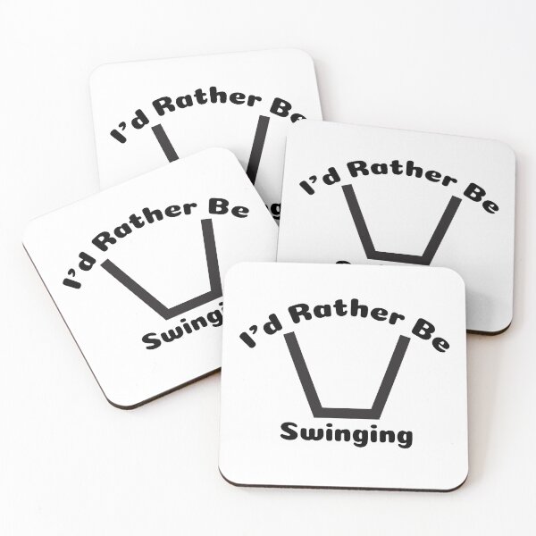 Item preview, I'd Rather Be Swinging Swinger Lifestyle Design designed and sold by swingersshop.