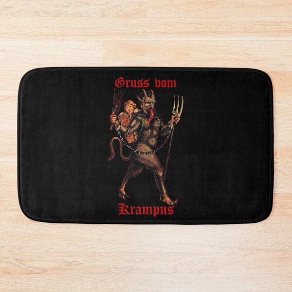 Item preview, Gruss vom Krampus (3) (on black) designed and sold by DotorEaon.