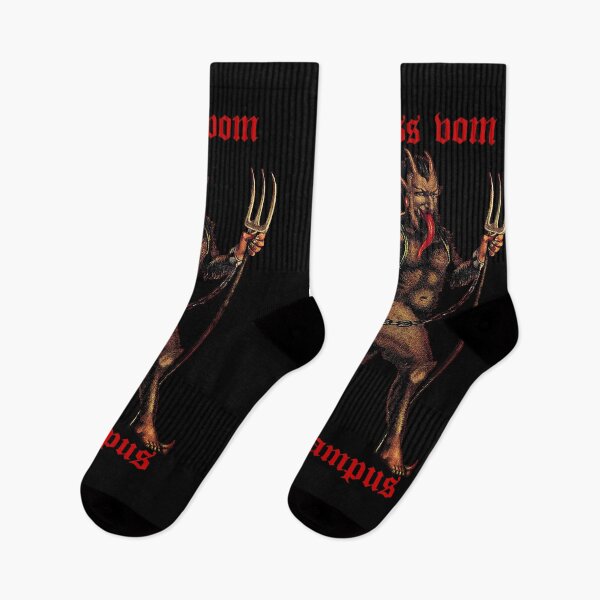 Item preview, Gruss vom Krampus (3) (on black) designed and sold by DotorEaon.