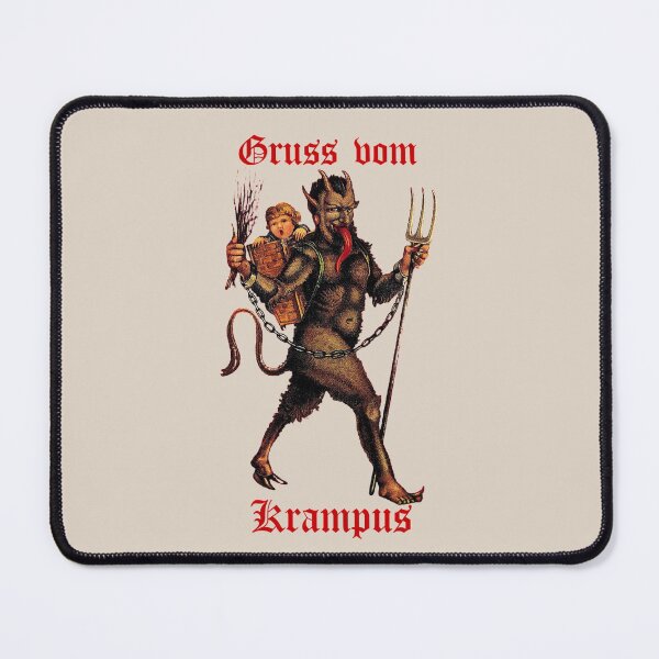 Item preview, Gruss vom Krampus (3) (on cream) designed and sold by DotorEaon.