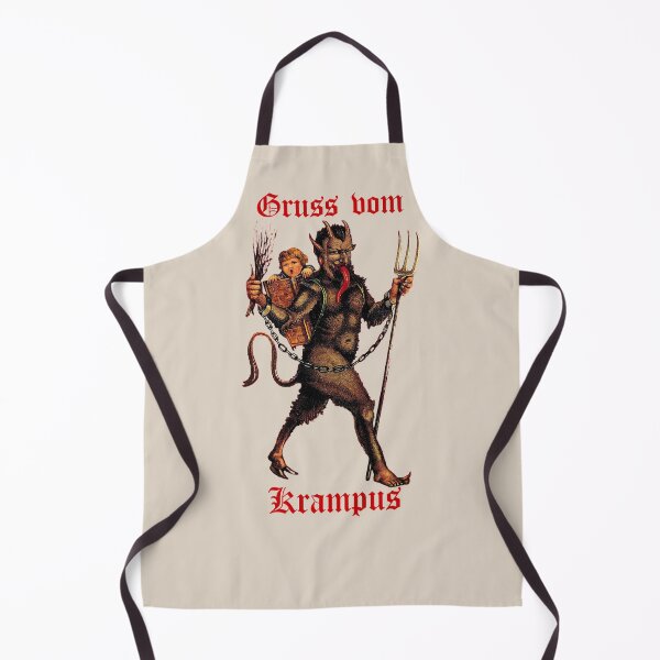Item preview, Gruss vom Krampus (3) (on cream) designed and sold by DotorEaon.