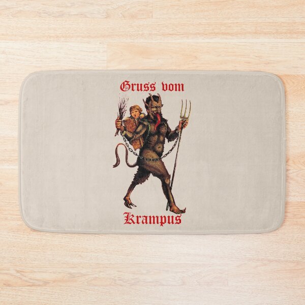 Item preview, Gruss vom Krampus (3) (on cream) designed and sold by DotorEaon.