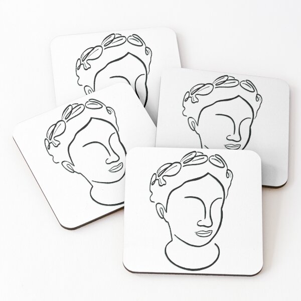 Item preview, Abstract Greek Bust (Blue Undertones) designed and sold by kristinamj99.
