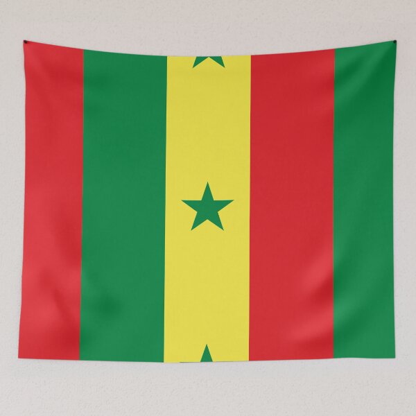 Item preview, Senegal Flag designed and sold by WorldFlagCo.