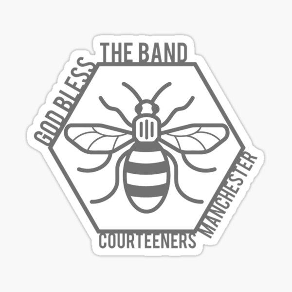 Item preview, Courteeners  God Bless The Band  Manchester Bee designed and sold by CarveDesigns.