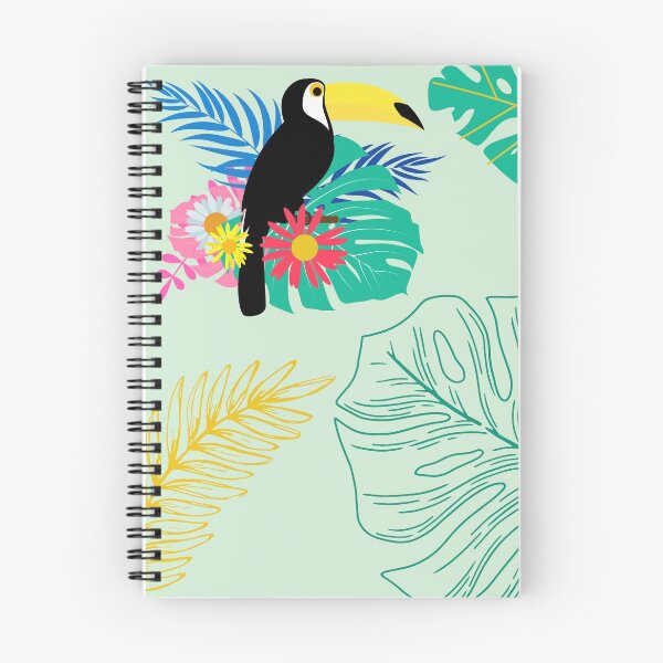 Item preview, tropical vibe leafy pattern designed and sold by DayMagicalArt.