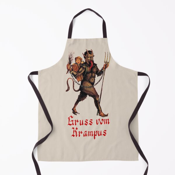 Item preview, Gruss vom Krampus (4) (on cream) designed and sold by DotorEaon.