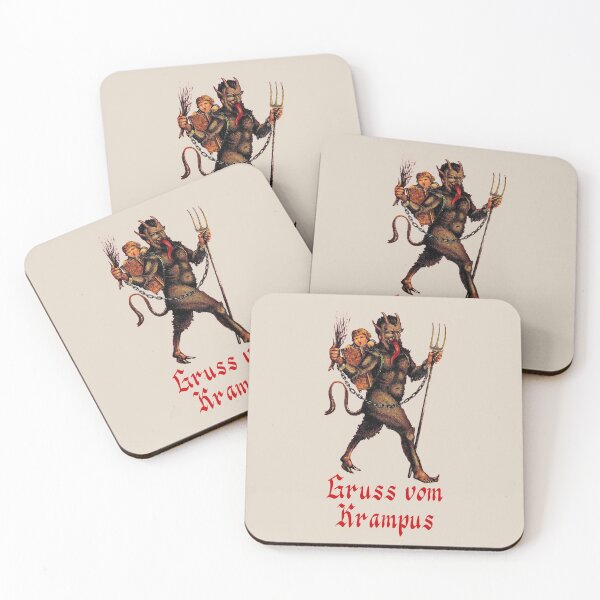 Item preview, Gruss vom Krampus (4) (on cream) designed and sold by DotorEaon.