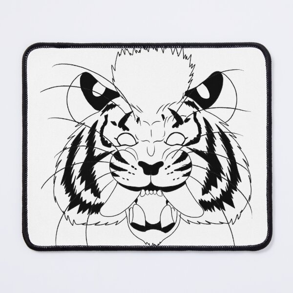 Item preview, sabertooth tiger black and white color version designed and sold by Aat8530.