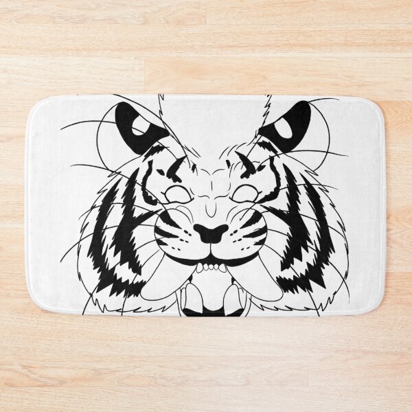 Item preview,  sabertooth tiger black and white color version designed and sold by Aat8530.