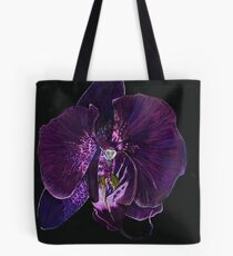 Black iris Tote Bag