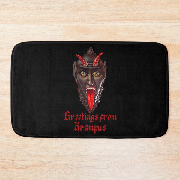 Item preview, Greetings from Krampus (3) (on black) designed and sold by DotorEaon.