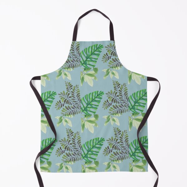 Item preview, tropical vibe leafy pattern designed and sold by DayMagicalArt.