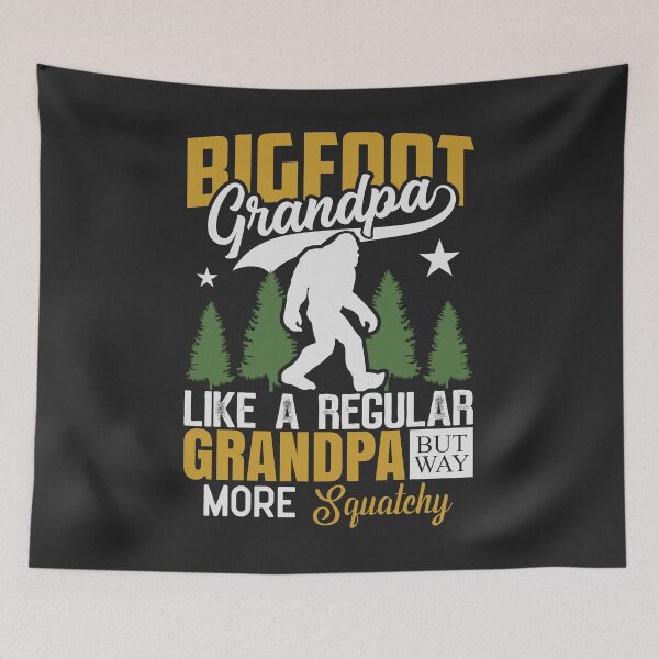 Item preview, Bigfoot Grandpa shirts and other products designed and sold by Auntbee63.