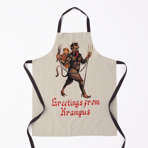 Item preview, Greetings from Krampus (4) (on cream) designed and sold by DotorEaon.