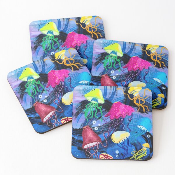 Item preview, Abstract Jellyfish Art designed and sold by Sndabson.