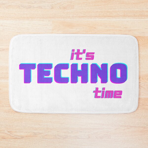 Item preview,  it's techno time ! designed and sold by Artycreative1.