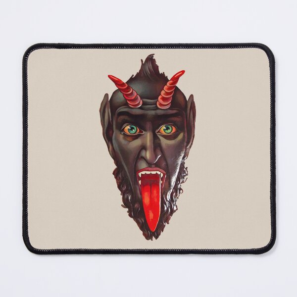 Item preview, Krampus face (on cream) designed and sold by DotorEaon.