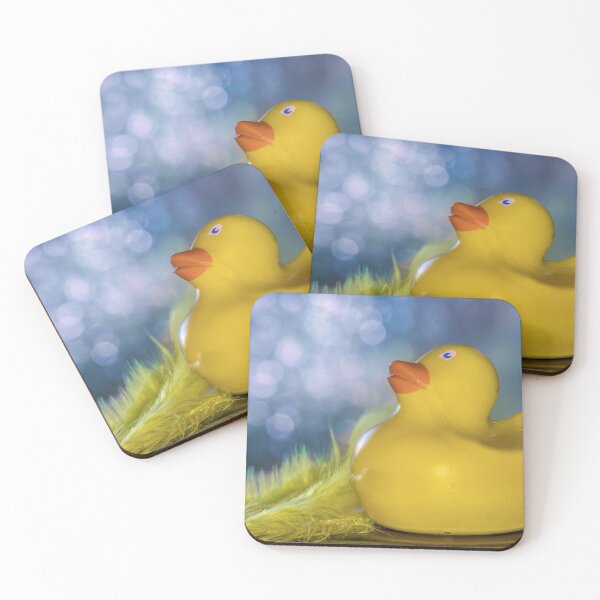 Item preview, rubber duck with feathers designed and sold by jillwbg.